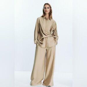 Zara Wide Leg Trousers XXL